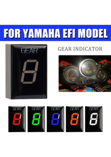 Kırmızı Ayraç Yamaha Fz1 Fz8 FZ16 Fz6 Fz-16 Yzf-R1 R6 R6S Fz Fazer MT01 MT03 mt XJR400 FJR1300 YS250 Motosiklet Vites (Yurt Dışından)