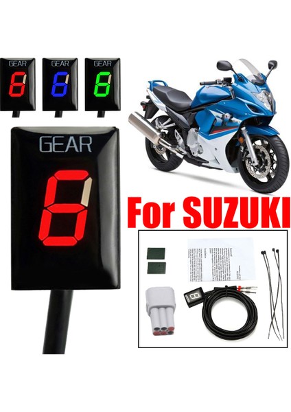Siyah Parantez Suzuki Gs GSX-R600 DL650 DL1000 V-Strom GSF650 Bandit VZR1800 GSF1250 N Na S Bandit Motosiklet Ekipmanları Gösterge (Yurt Dışından)