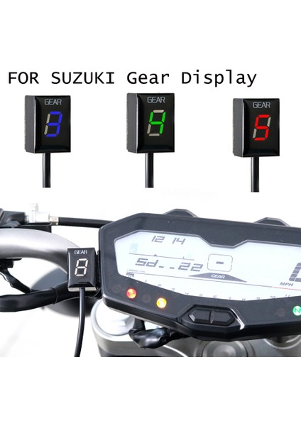 Braket-Mavi Suzuki DL1000 DL650 V-Strom Gsx- R600 R750 SV650 GSF1250 Motosiklet LED Hız Vites Ecu Fiş (Yurt Dışından) indirimleri