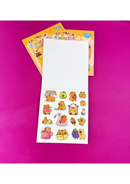 3'lü Capybara Sticker Book fırsatları