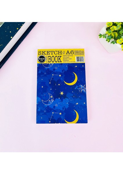 A6 Sketch Book - Eskiz Defteri - 100 gr - 100 Yaprak