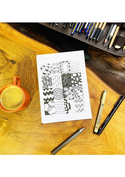 A6 Sketch Book - Eskiz Defteri - 100 gr - 100 Yaprak modelleri