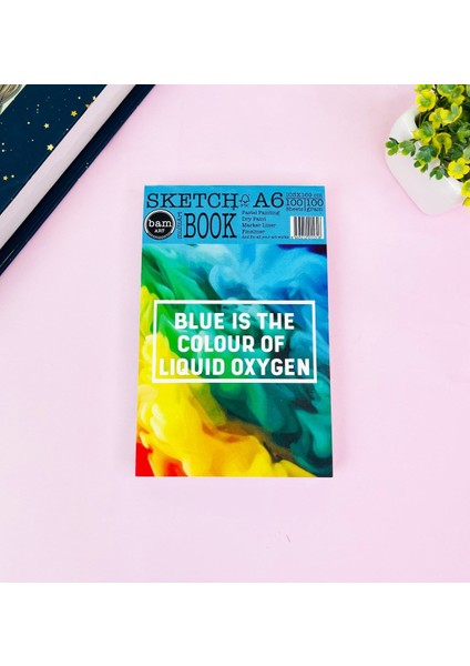 A6 Sketch Book - Eskiz Defteri - 100 gr - 100 Yaprak