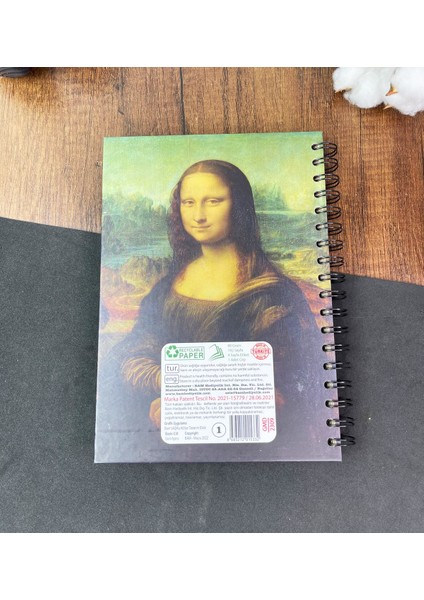 Mona Lisa Tasarımlı Konuşan Ajanda indirimleri