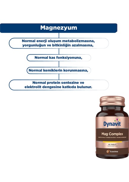 Mag Complex 60 Tablet 2'li Avantaj Paket