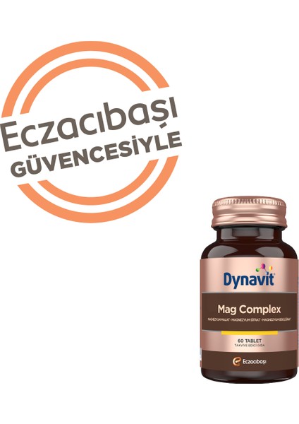 Mag Complex 60 Tablet 2'li Avantaj Paket