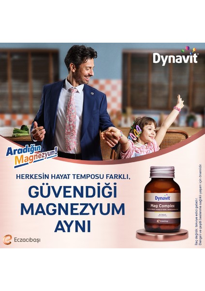 Mag Complex 60 Tablet 2'li Avantaj Paket