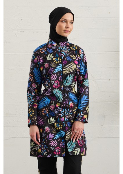 Paraşüt Tam Kapalı Tesettür Mayo 1326-137 SIYAH01 fiyatları