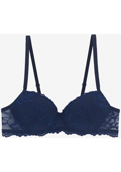Pierre Cardin 6200 Madrid Balenli Desteksiz Dantelli Tek Sütyen