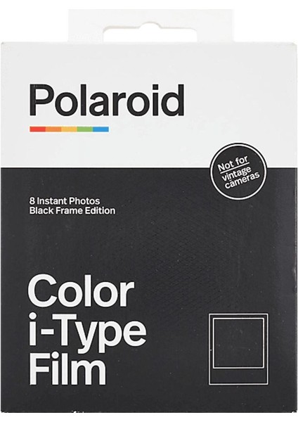 Color Film For I-Type – Siyah Çerçeve Edition