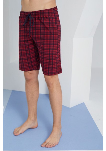 Erkek Ince Tek Alt Çok Rahat Pamuk Şort Pijama