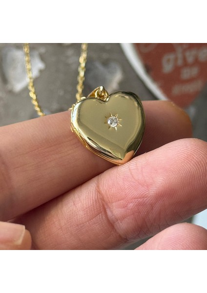 L Kalp Şık Ithal Gümüş Kolye MS3162, 925 Ayar Gümüş, Resim ve Isim Yazılan Kolye fiyatları