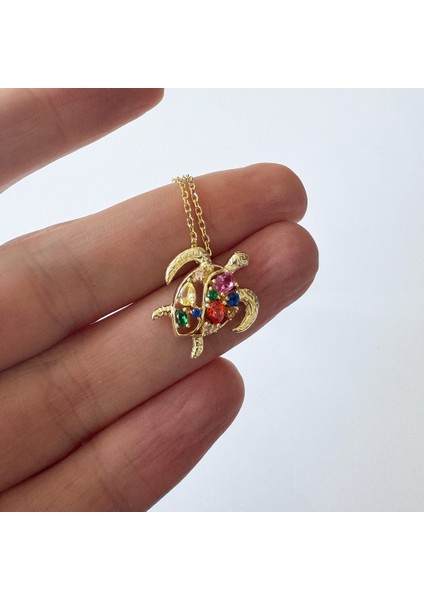 Kaplumbağ Gümüş Kolye MS3169, 925 Ayar Gümüş, Ithal Ürün fiyatları