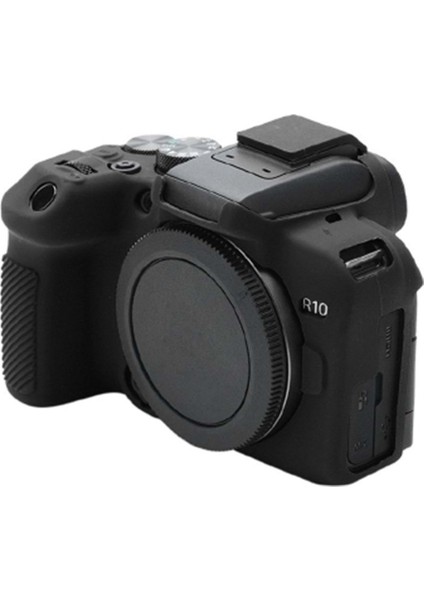 Canon R10 Silikon Kılıf (Siyah)