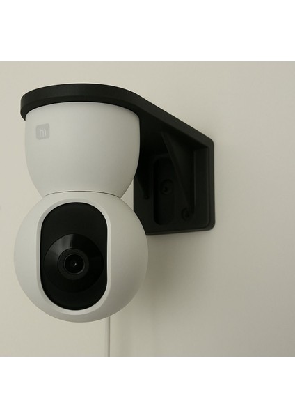 Xiaomi 360 Kamera Için Duvara Priz Üstüne Asma Aparatı Siyah C700/C500 PRO/C400/C300/C200 Kamera Yo