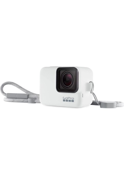 Htsp Bileklik + Slikon Kılıf ve Boyunluk, Beyaz (Hero7 Black) Şmd Al 1122015