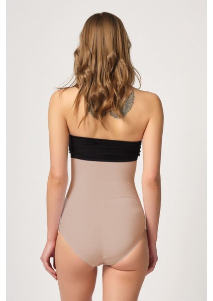 Emay Yüksek Bel Çıtçıtlı Slıp Korse 2080 Ten fiyatları