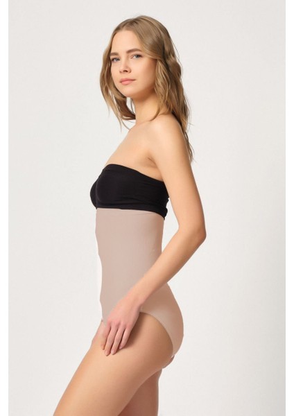 Emay Yüksek Bel Çıtçıtlı Slıp Korse 2080 Ten modelleri