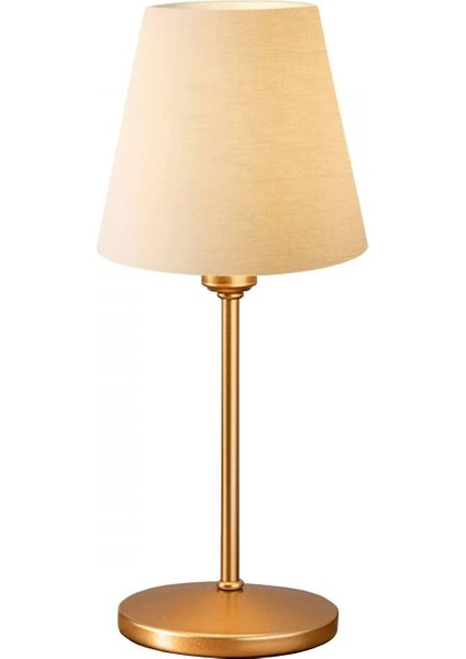 Mila Gold Krem Kumaş Başlık Abajur modelleri
