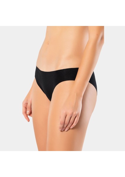 Kadın Lazer Kesim Pamuklu Bikini Külot 907/SIYAH fiyatları