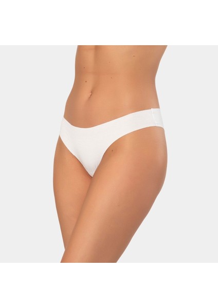 Kadın Lazer Kesim Pamuklu Brazilian Külot 908/BEYAZ fiyatları