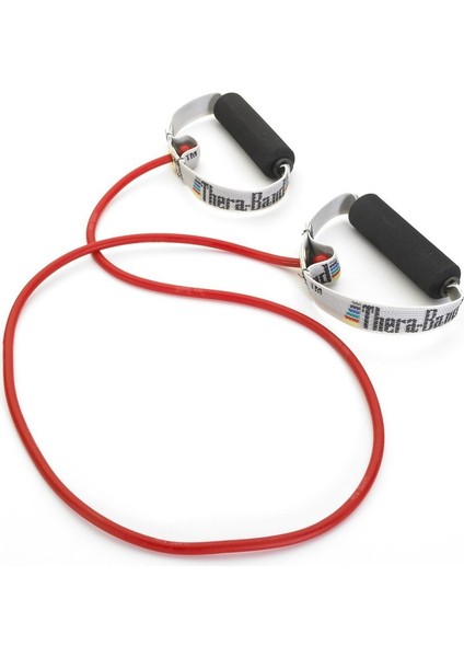 Kulplu Tubing Direnç Lastiği Kırmızı