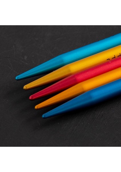 Addi Colibri 5mm 15CM Renkli Çorap Şişi - 204-7 modelleri