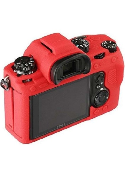 Sony A7R3 Silikon Kılıf (Kırmızı) indirimleri