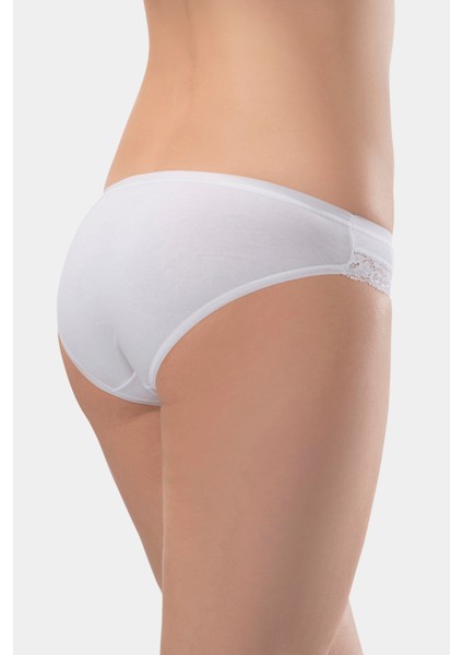 Kadın Likralı Fistolu Bikini (2'li Paket) 238/BEYAZ modelleri