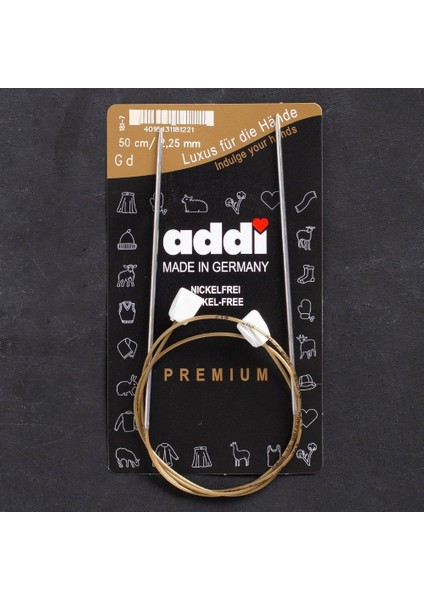 Addi Flexi-Bel 2,25MM 50CM Esnek Örgü Şişi - 181-7