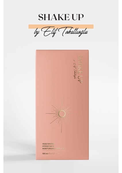 Shake Up By Elif Tokatlıoğlu - Işıltı Veren Nemlendiricili Vücut Yağı - 100 ml