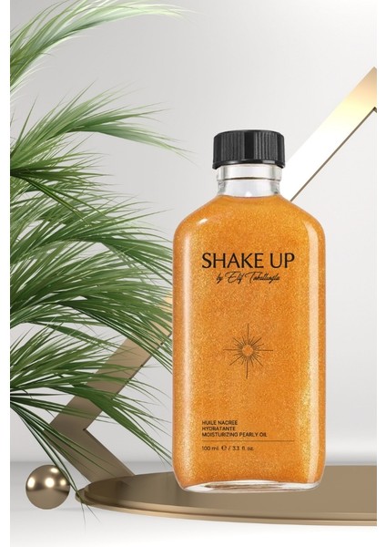 Shake Up By Elif Tokatlıoğlu - Işıltı Veren Nemlendiricili Vücut Yağı - 100 ml