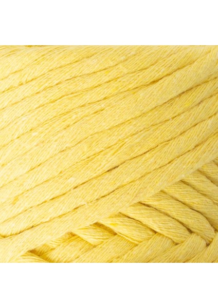 Boho Limon Sarı Büküm Makrome ipi - L186 - 34206