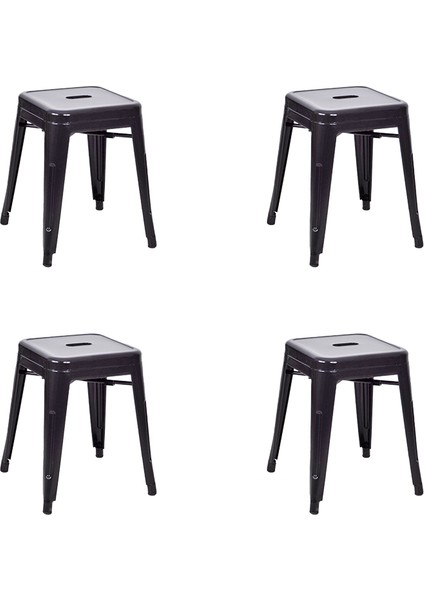 Tolix Metal Tabure (4 Adet)