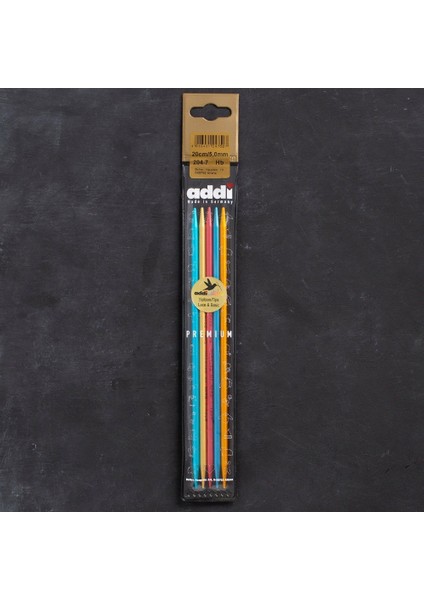 Addi Colibri 5mm 20CM Renkli Çorap Şişi - 204-7