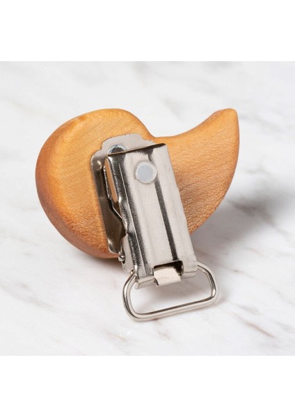 Salyangoz Figürlü Organik Ahşap Emzik Kl fiyatları