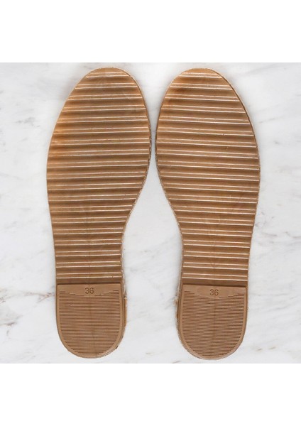 Loren Hasır Espadril / Ayakkabı Tabanı 36 Numara K