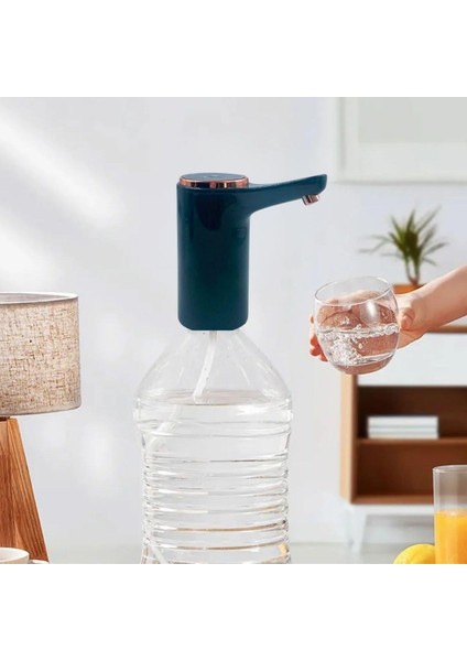 ® Retro Model Otomatik Damacana Pompası Aparatı Yeşil Renk Bakır Detaylı modelleri