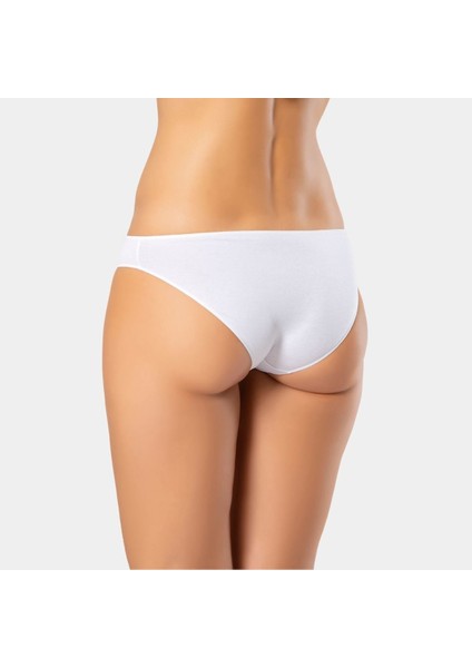 Kadın Likralı Dikişsiz 3'lü Pamuklu Bikini Külot 924/BEYAZ-SIYAH-TEN fiyatları