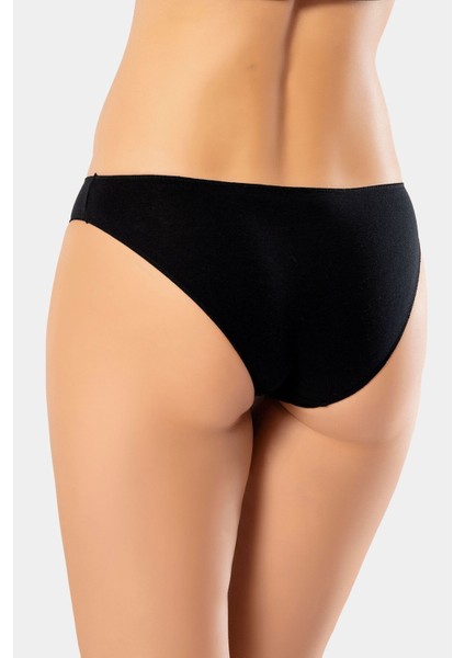 Kadın Likralı Dikişsiz 3'lü Pamuklu Bikini Külot 924/BEYAZ-SIYAH-TEN indirimleri