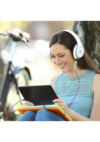 ® 4lü Apple, Android Şaj Kablosu Koruyucu Silikon Spiral Yay Aparat