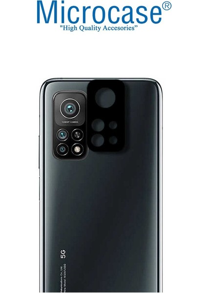 Xiaomi Mi 10T Uyumlu Kamera Lens Koruma Halkası - Kapalı Tasarım Siyah fırsatları