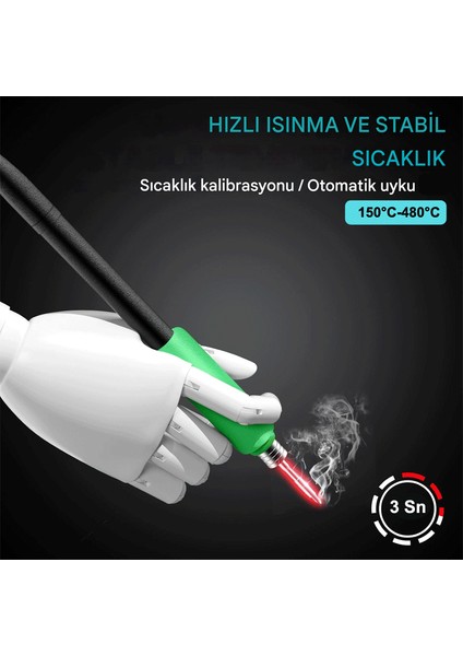 BK602 Pro Intelligent 2 In 1 Havya Istasyonu