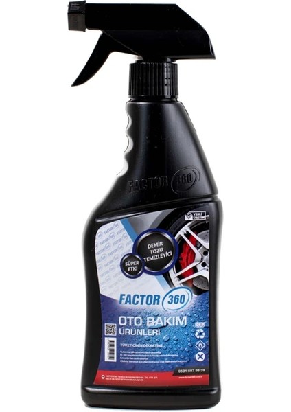 Demir Tozu Temizleyici (500 Ml)