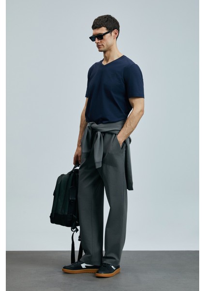 Tuna Modern Grafik T- Shirt Lacivert indirimleri