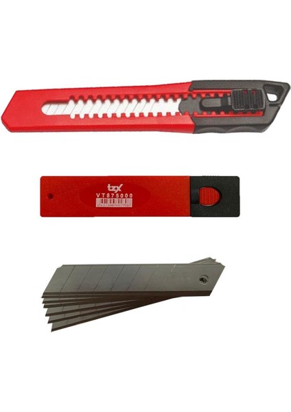 Vıp-Tec VT875107 Profesyonel Maket Bıçağı 160X18MM + 10 Adet Yedek
