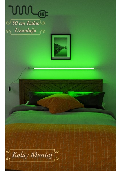 Özel Tasarım Modern Ledli Rgb Lambader