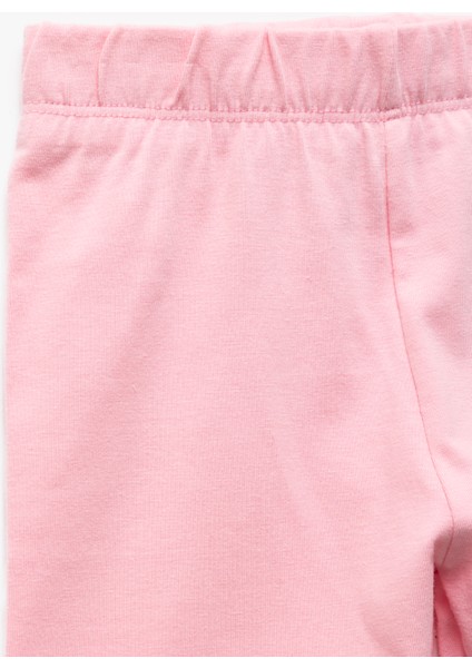 Pamuklu Beli Lastikli Basic Kısa Tayt modelleri