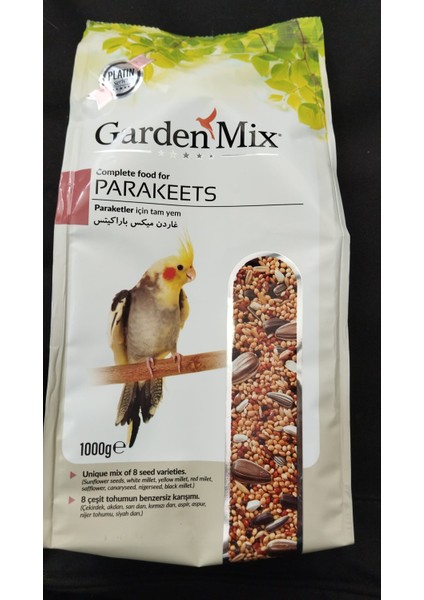 Gardenmix Platin Paraket Yemi 1Kg