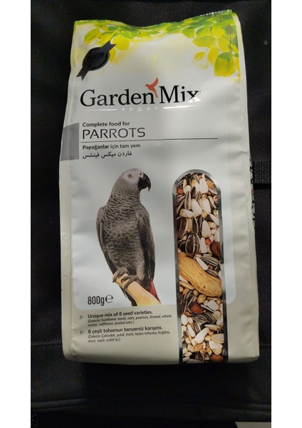 Gardenmix Platin Papağan Yemi 800G